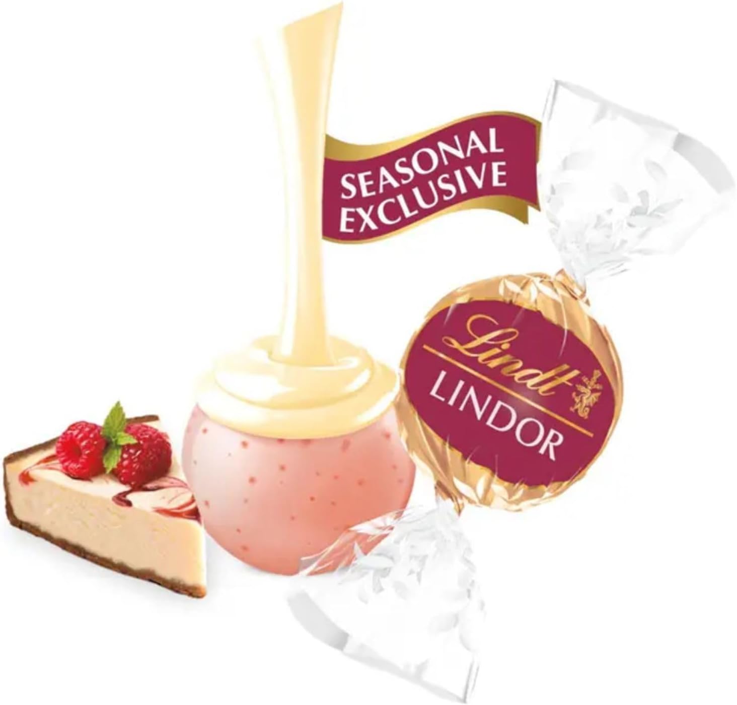 Raspberry Cheesecake White Chocolate Truffles (Medium)