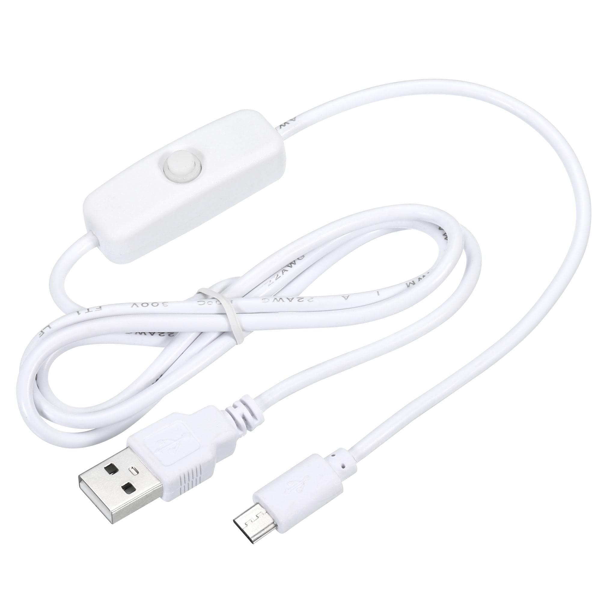 Cavo di prolunga micro USB con interruttore di accensione
