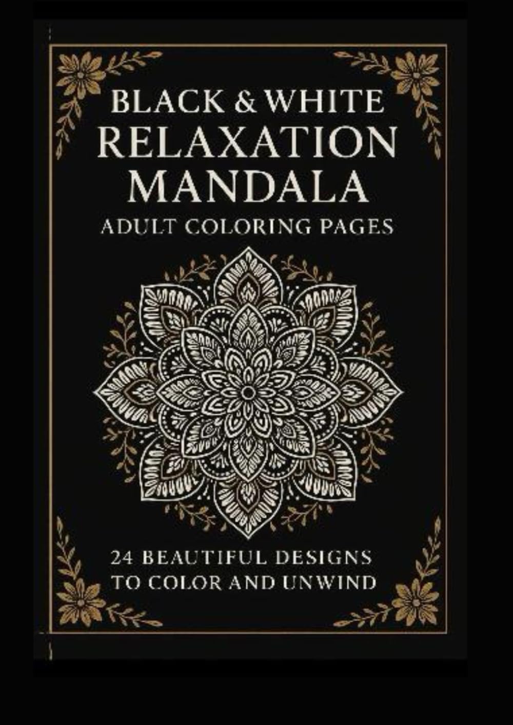 Relaxing Coloring Pages: Relaxing Mandalas