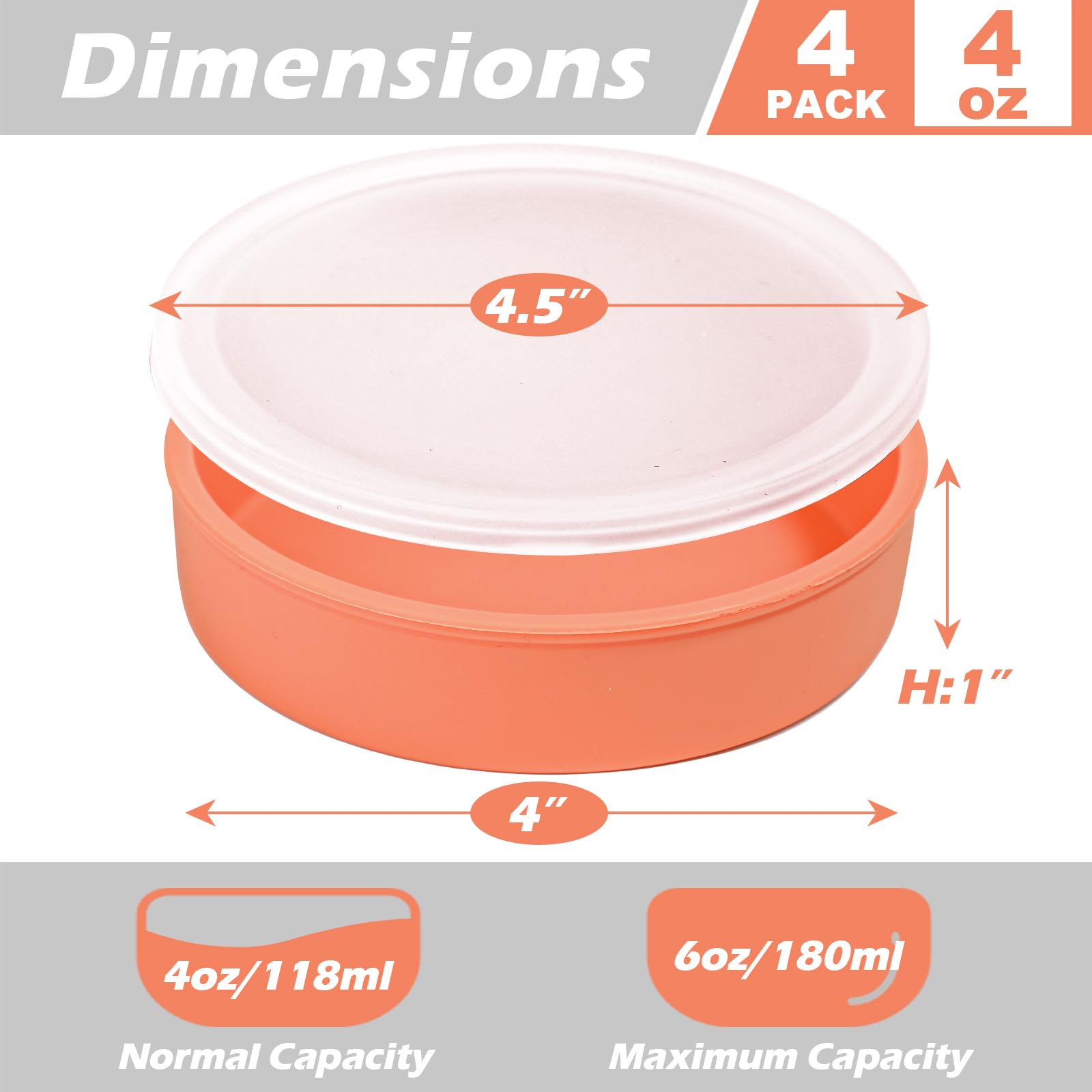 4 Stampini In Silicone Per Uova In Camicia Per Friggitrice Ad Aria, Microonde E Forno - Pirottini Per Soufflé, Muffin, Riutilizzabili E Antiaderenti
