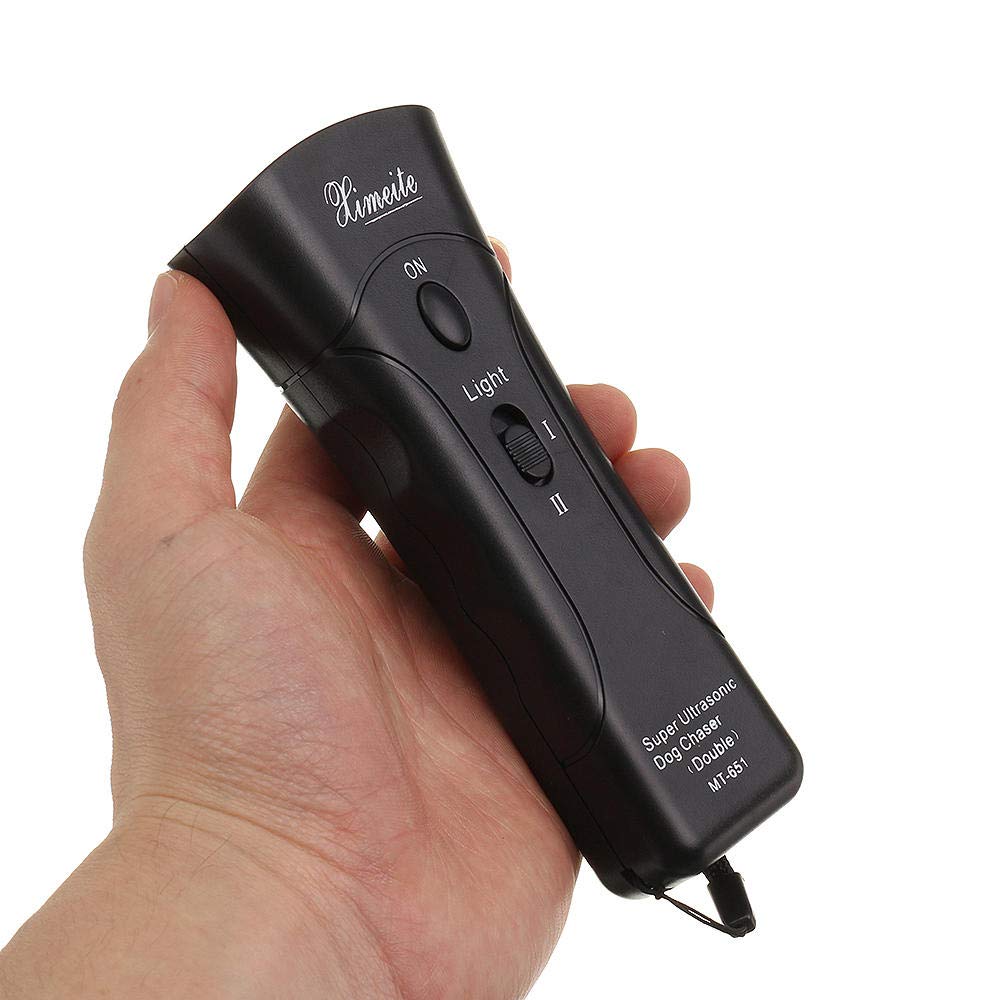 MT651 Ultrasonic Dog Repeller with Infrared Laser Light Double