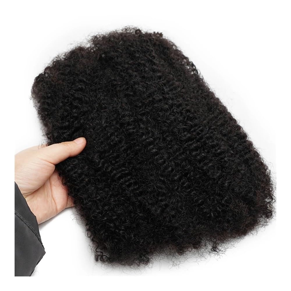 Afro Kinkys prawdziwe włosy w dużych ilościach, 50 g/opakowanie, do mini twistów, warkoczy, Micro Locs, Repair Locs i przedłużenia dredloków (imbir, 40 cm)