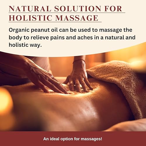 Miniatura 6 de Darsa Organics Aceite de maní prensado en frío (16.9 fl oz) 16.9 oz  Aceite de maní orgánico para freír, cocinar, aceite para el cabello y