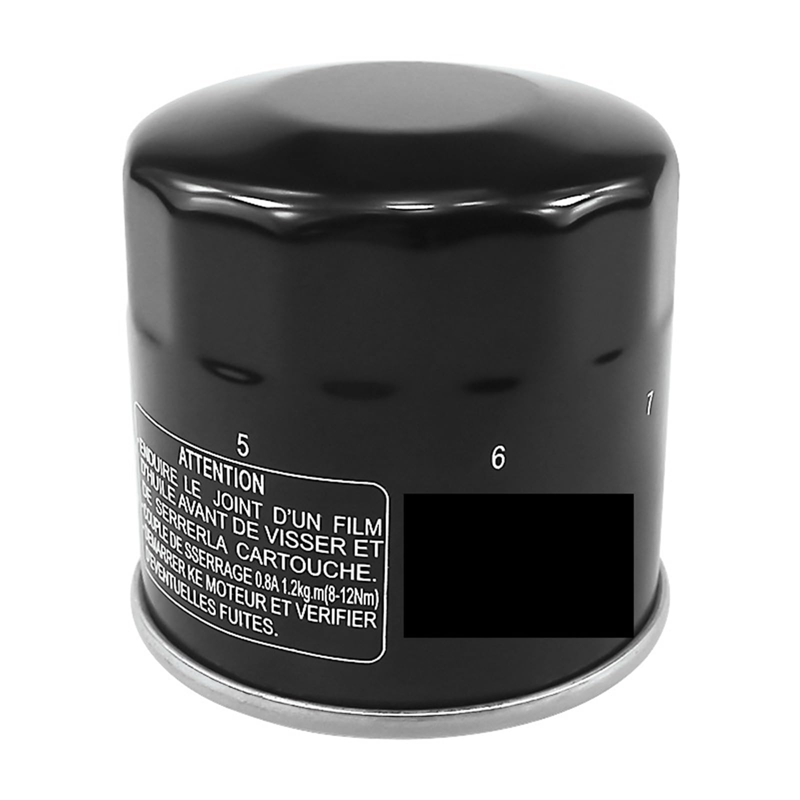 Filtro olio per motociclette Adatto per Yam&aha Grizzly YFM 350 400 Wolverine 450 550 660 Kodiak 700 YFM350X YFM450FX YFM550F 1/2/3 pezzi Filtro olio(Black 3)