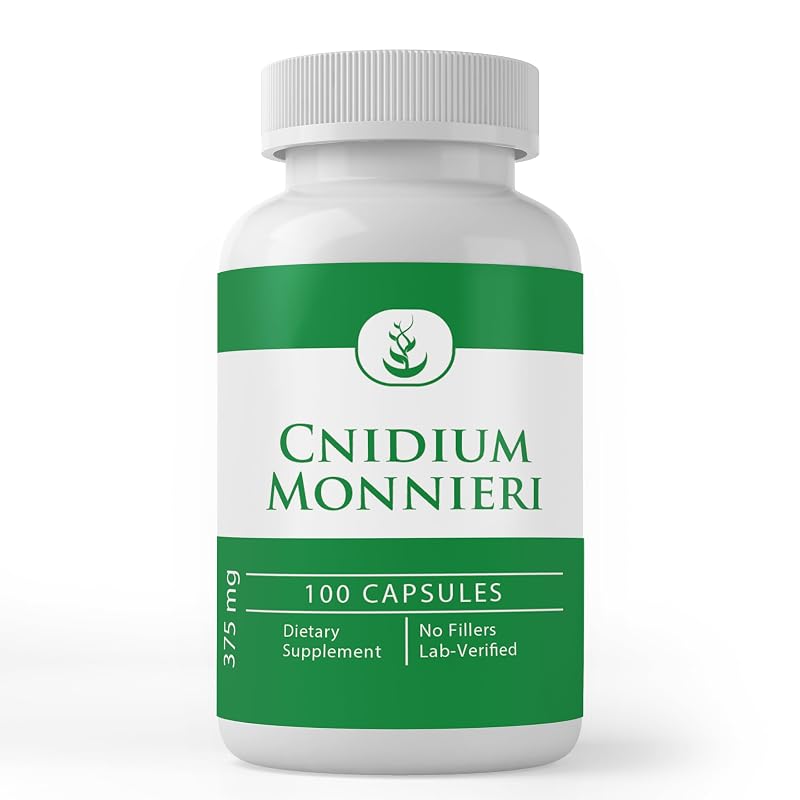 PURE ORIGINAL INGREDIENTS Suplemento de Cnidium monnieri 375 mg, 100 cápsulas