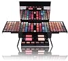 180 Colors Mix of Matte and Shimmer Eyeshadow, Blusher, Powder Foundation and Eyebrow Palette Make up Set Kit - Ideal Eye shadow Make Up Cosmetic
