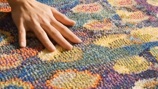 Tapete decorativo SAFAVIEH 2' x 4' Fucsia Oro miniatura 7