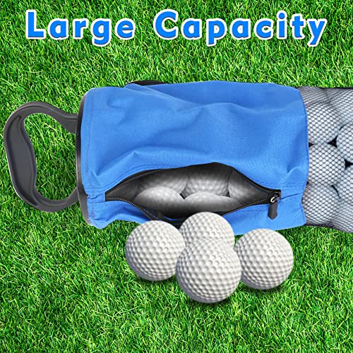 Flantor Golf Ball Retriever, Golf Ball Shag With Detachable Aluminum Alloy Tube For Pick Up Golf Ball, Portable Golf Ball Retriever With Storage Bag #TOP5