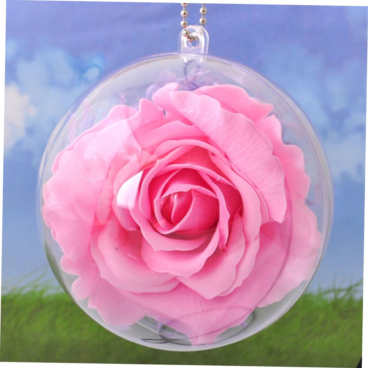 18pièces Boules De Noël DIY Transparentes Boules Rondes Vides pour Décorations De Sapin De Noël à Suspendre
