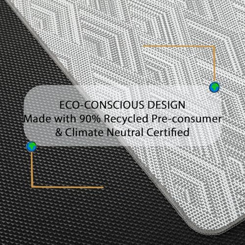 Image of Chair Mat for Hardwood & Tile Floor, 47 inch x 52 inch Heavy Duty Office Chair Mat for Rolling Chairs Easy Glide, Anti Slip, Non-Curve, Floor Protector for Home Office