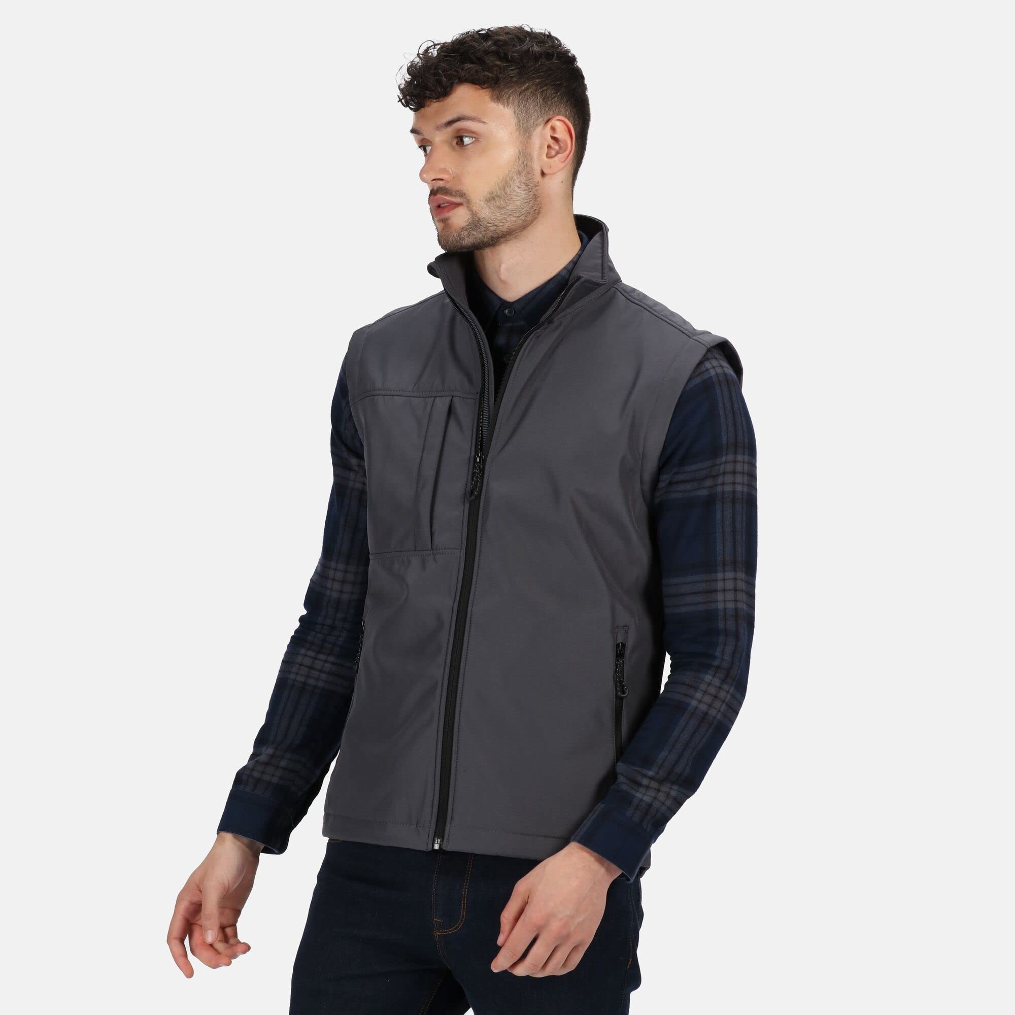 Regatta Gilet In Softshell Iii Strati Octagon Ii Uomo Impermeabile Traspirante E Antivento Bodywarmers