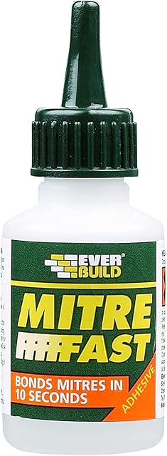 Everbuild Mitre Fast Adhesive, Clear, 50 g