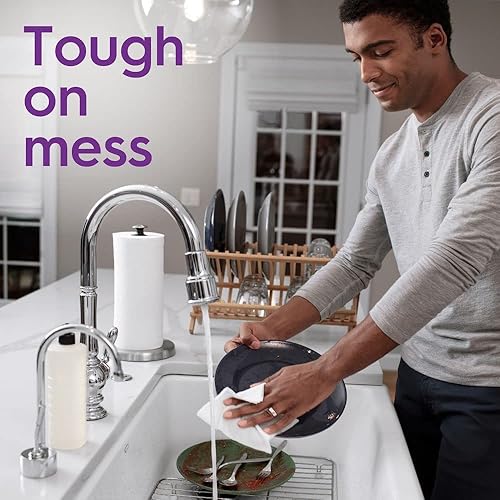 Miniatura 4 de Viva Signature - Toallas de papel de tela, Choose-A-Sheet, rollo grande, 12.67 onzas