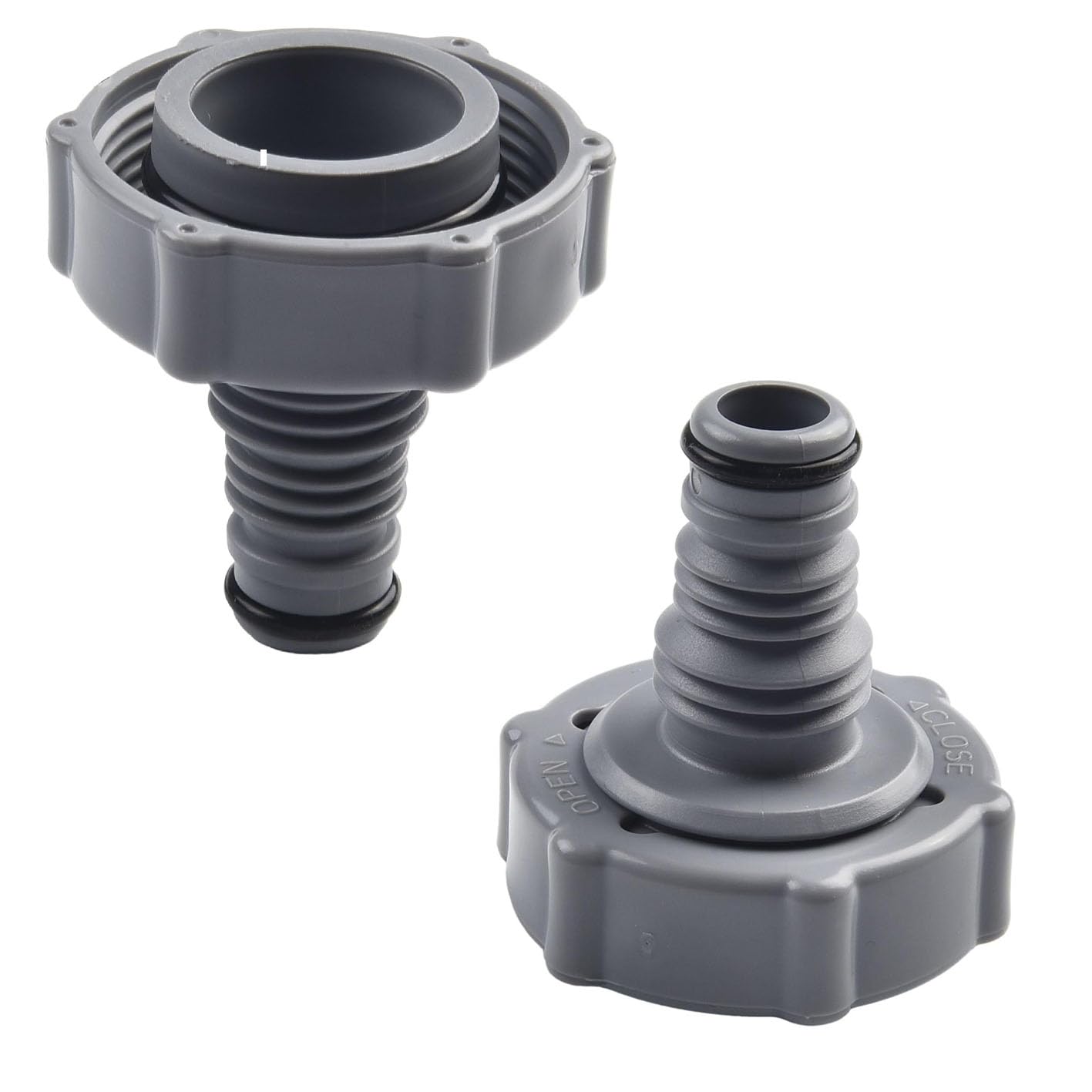 Drain Valve Connector, Drainage Adapter For Draining Pool Hose Adapter Hose Pipe, P6H1419 Drain Valve Connector