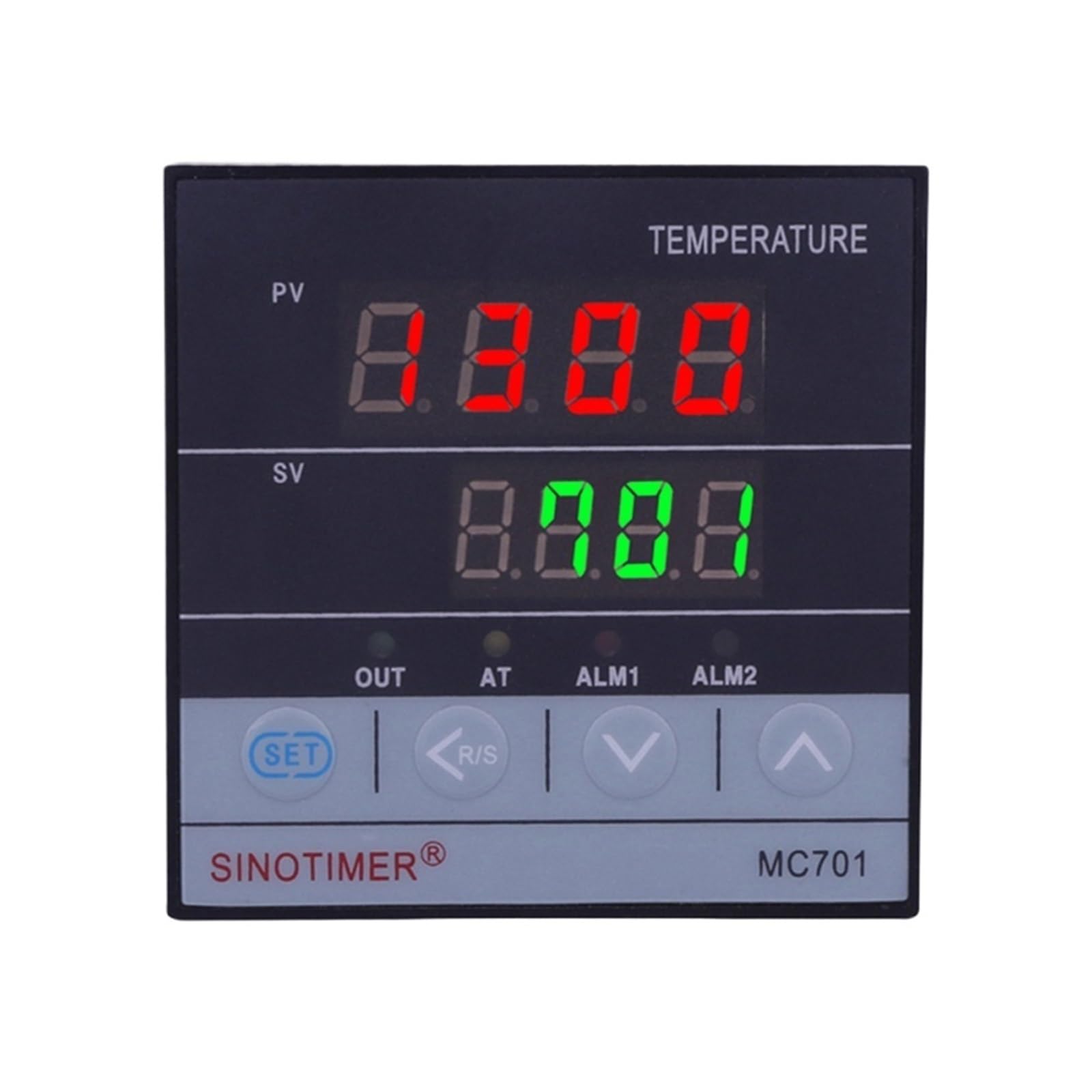 MC701 K type thermocouple PT100 input thermostat relay SSR integrated output temperature controller