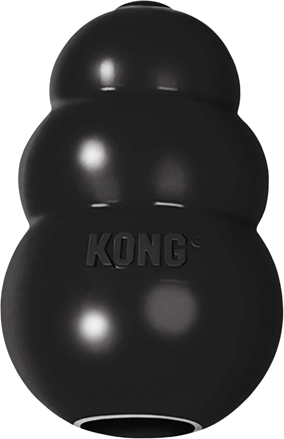 KONG Extreme Dog Toy - Fetch & Chew Toy - Treat-Filling Capabilities & Erratic Bounce for Extended Play Time Most Durable Natural Rubber Material - for Power Chewers - for Large Dogs Large (Pack of 1) Standard Packaging - Image 1 of 9