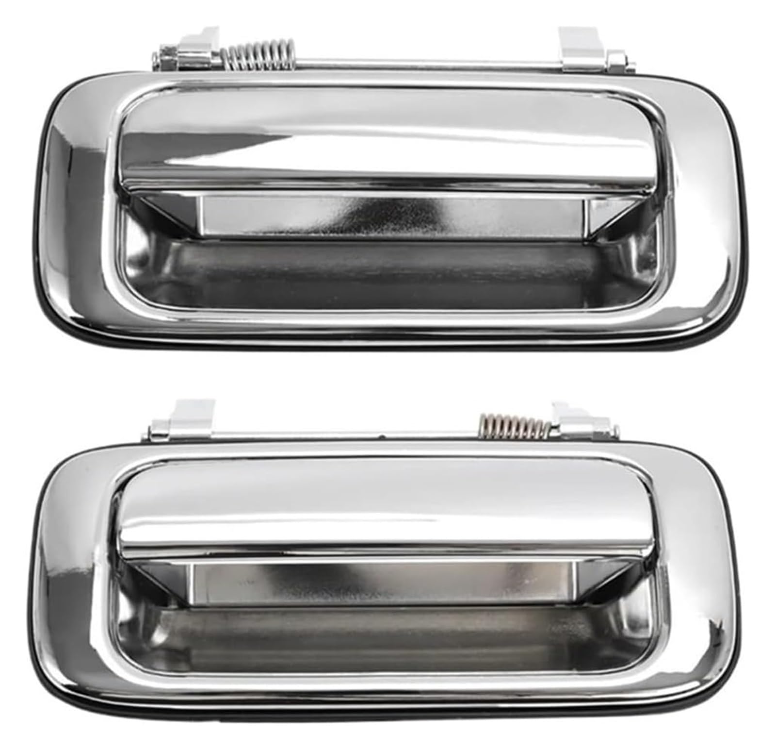 Lsdsaaza Pair Rear Sliding Exterior Handle Car Exterior Door Handle For Toyota For Land For Cruiser Fj80 Hdj80 Hzj80 Fzj80 69240-60010 69230-60010 69210-60010 69220-60010(Pair Rear)