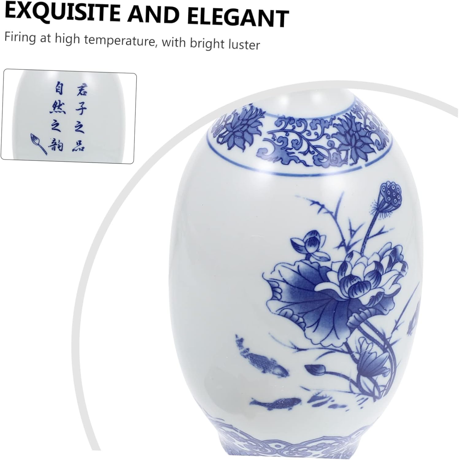 1pc Ceramic Sake Bottle Blue and White Wine Serving Pot Tokkuri Tea House Hotel