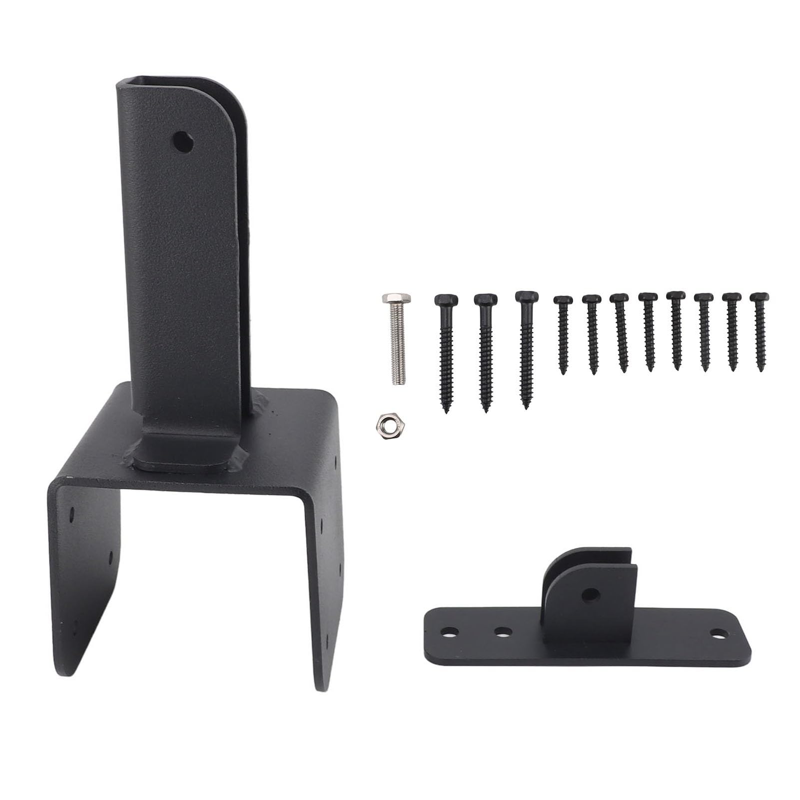 Aramox Soporte para Elevador de Techo Soporte de Pérgola para Montaje en Techo de Acero de Viga a Prueba de óxido Fácil Instalación Estructura Estable para Cenador Plataforma de Observación con