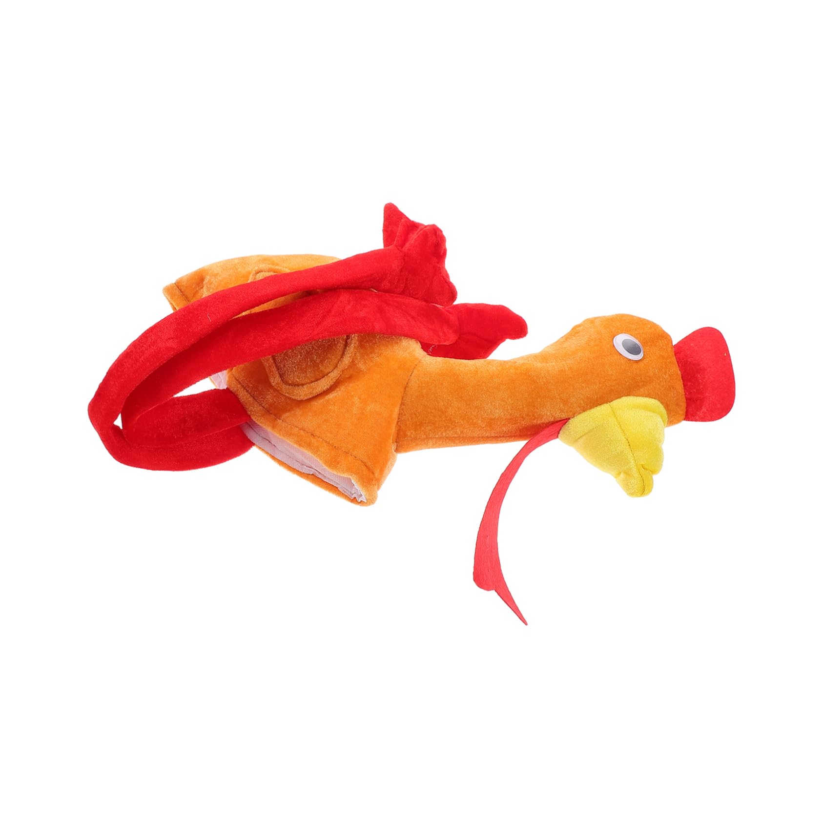 FOMIYES Unique Turkey Leg Hat for Kids Soft Foam Beanie with Ear Flaps Thanksgiving Party Favor