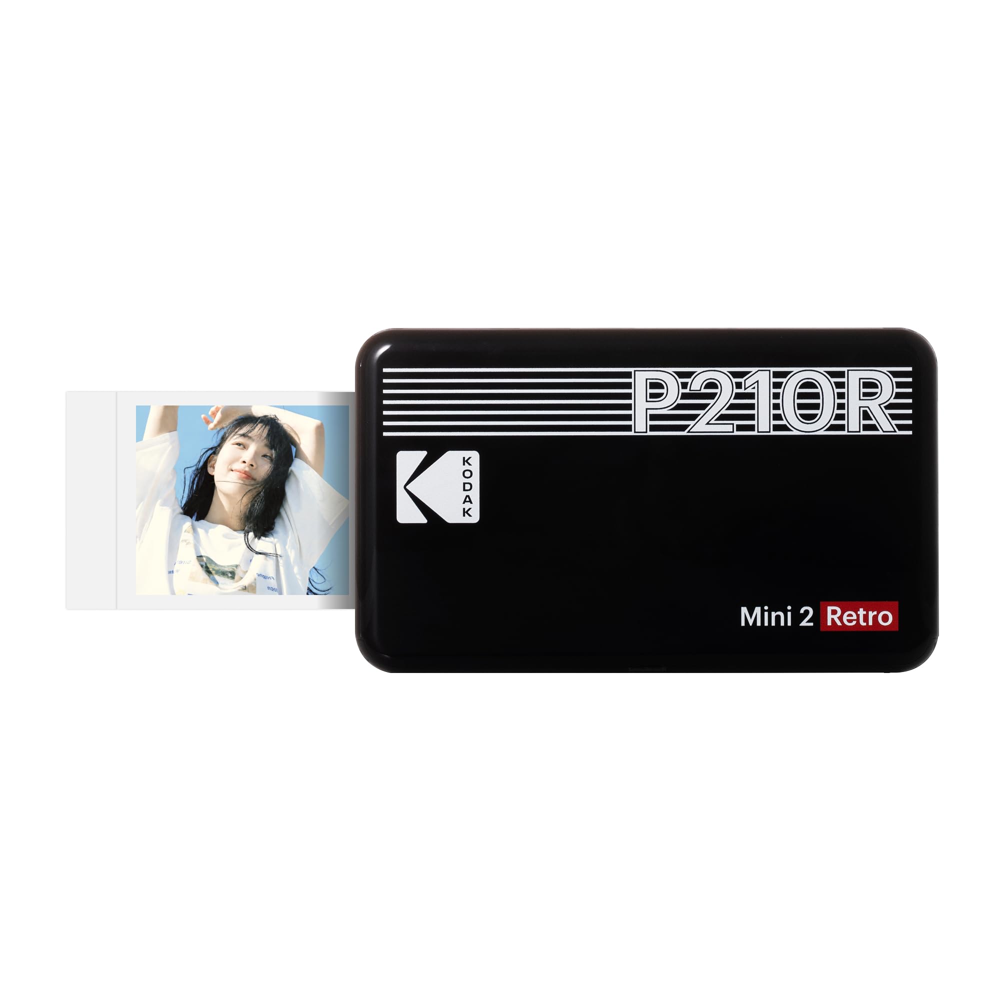 Amazon.co.jp: コダックKodak Mini 2 レトロ 4PASS スマホプリンター