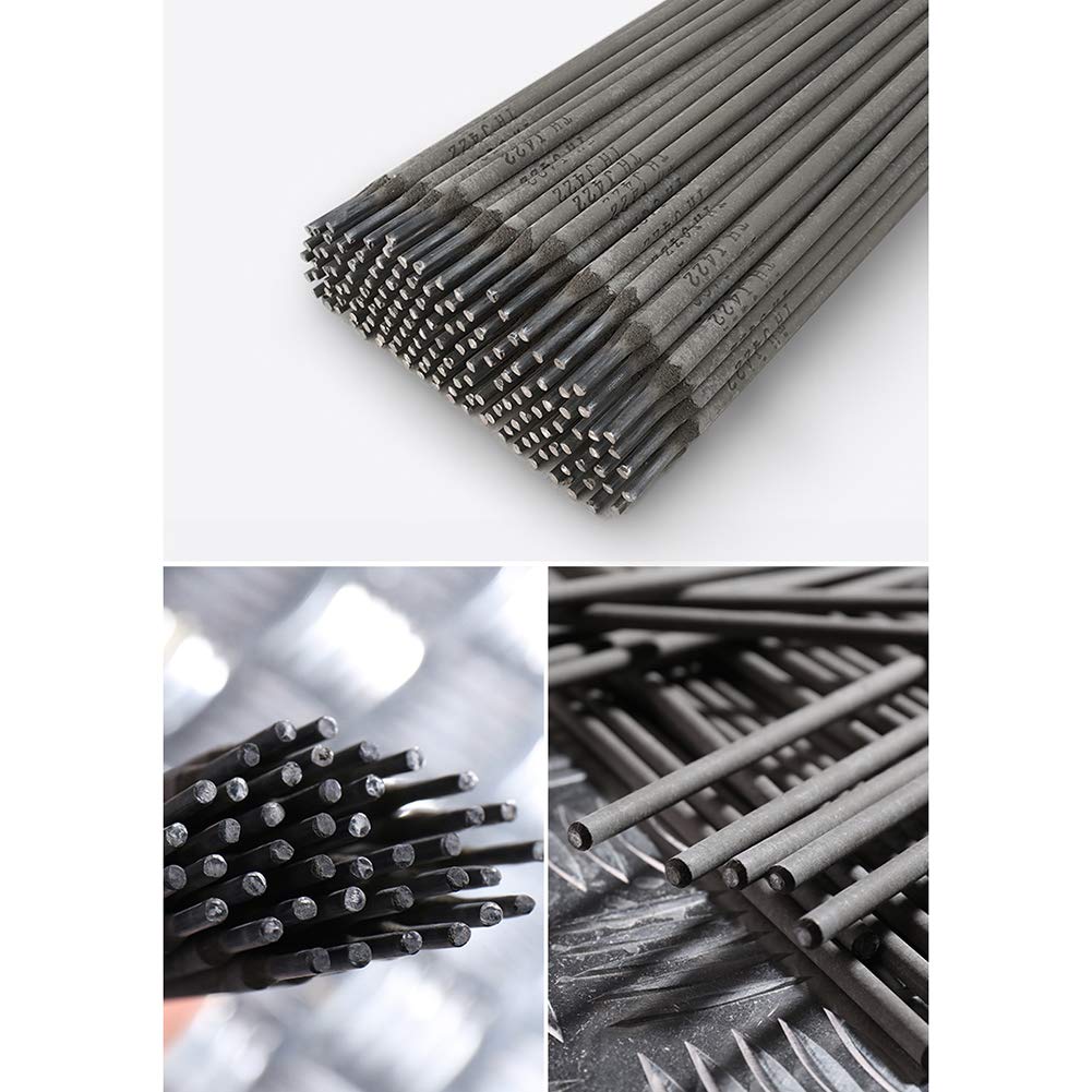 Electrodos De Soldadura, 2,5 * 300 Mm De Diámetro, Pequeño Chapoteo Escoria Fácil De Eliminar Ajustar El Empuje Arco Caliente Apto para Soldadores,3.2(2.7kg)