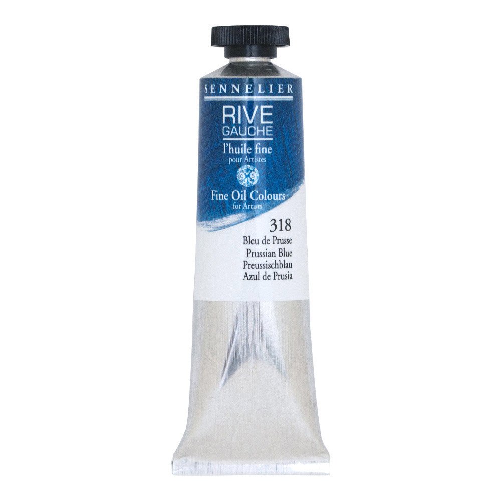 Sennelier Rive Gauche 40ml Prussian Blue 318