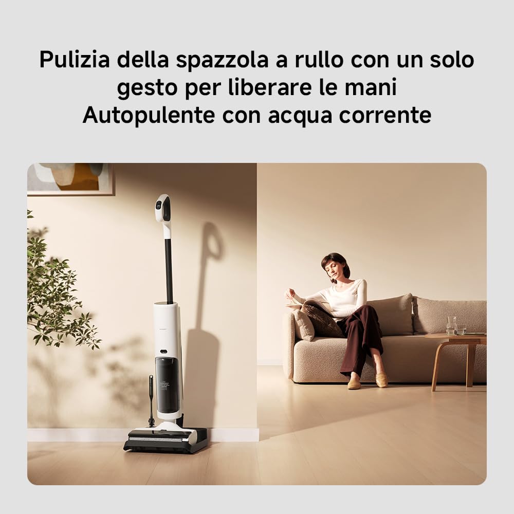 Xiaomi Truclean W20 Aspirapolvere lavapavimenti, 500 RPM, 15 kPa