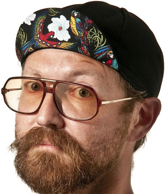 Full Windsor Parrot Cycling Cap