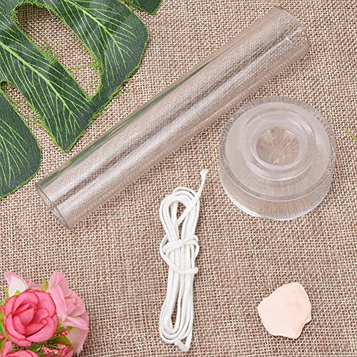 Herramienta plástica transparente para hacer velas miniatura 2