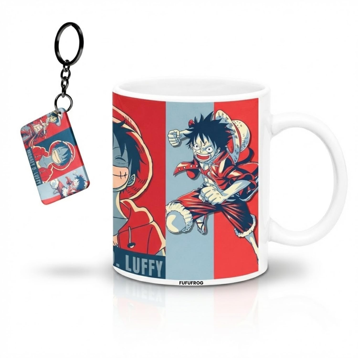Buy Fufufrog One Piece Anime Printed Ceramic Coffee Mug (350 ml