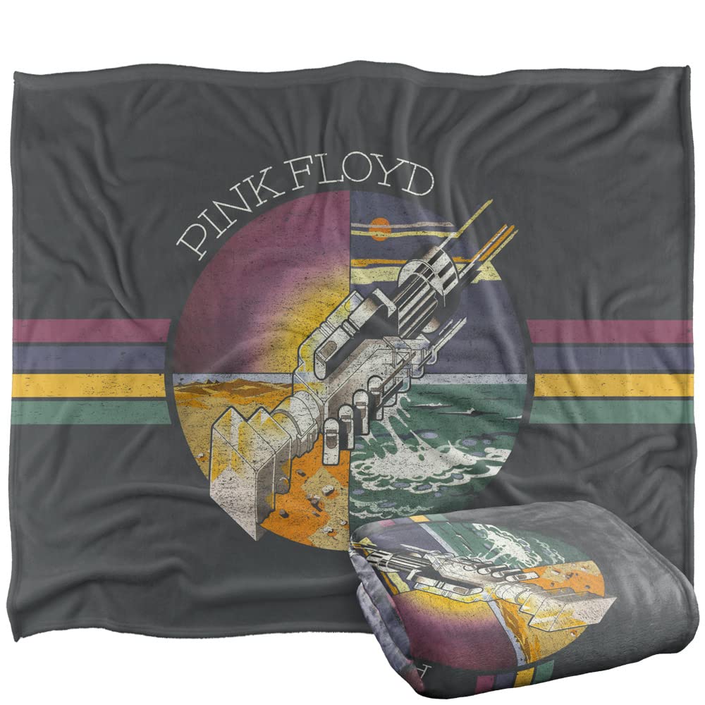 Pink Floyd Welcome To The Machine Silky Touch Super Soft Throw Blanket 152 X 127 Cm