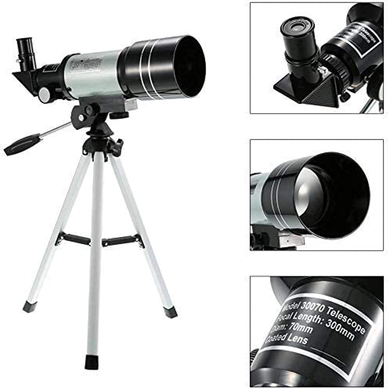 Outdoor Camping Kids Binocular Telescope Children Educational Learning Telescope Bird Watching Folding Optics Telescope 4x30mm - Green