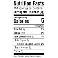 Vista 2 de Eclipse Goma de mascar sin azúcar de menta verde, 60 unidades (paquete de 6)
