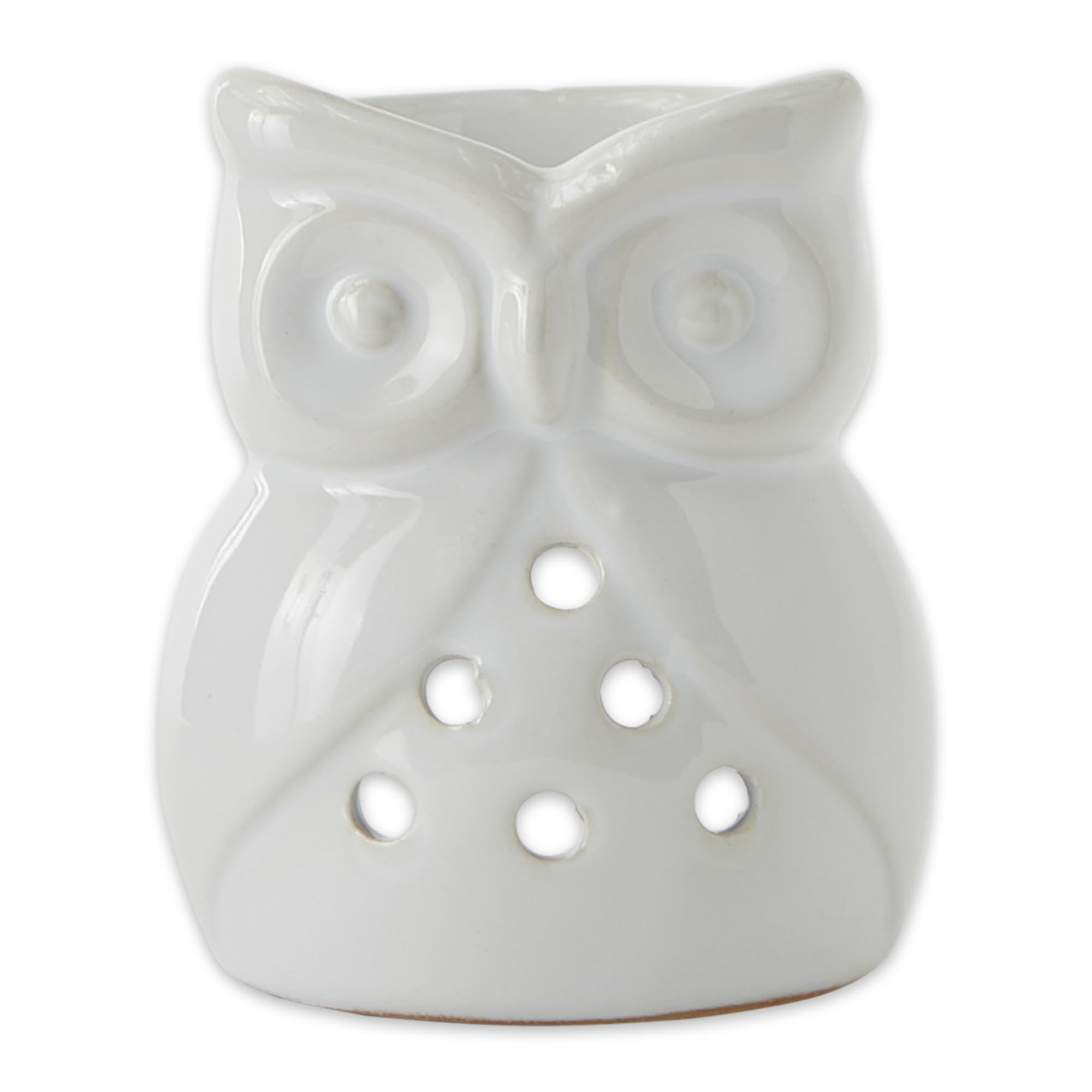 Decorative Ceramic Oil Warmer, Charming Owl, 3.125x2.5x4