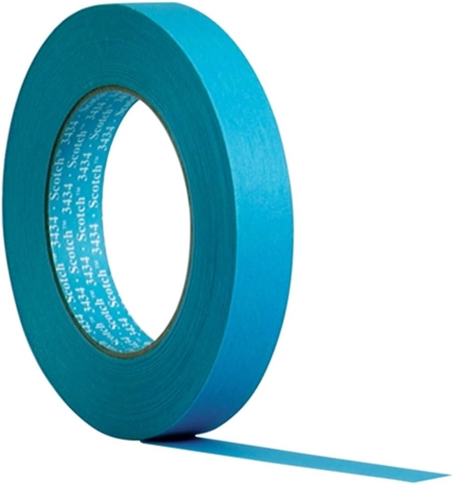 Scotch Water Resistant Blue Automotive Masking Tape - 25 mm x 50 m