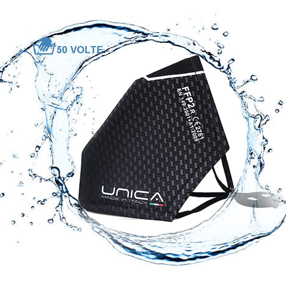 Unica FFP2 Reusable Mask Washable Masks CE Certified Cotton KN95 Face Mask Adjustable Face Masks FFP2 Fabric Masks FFP2 Mask Colored