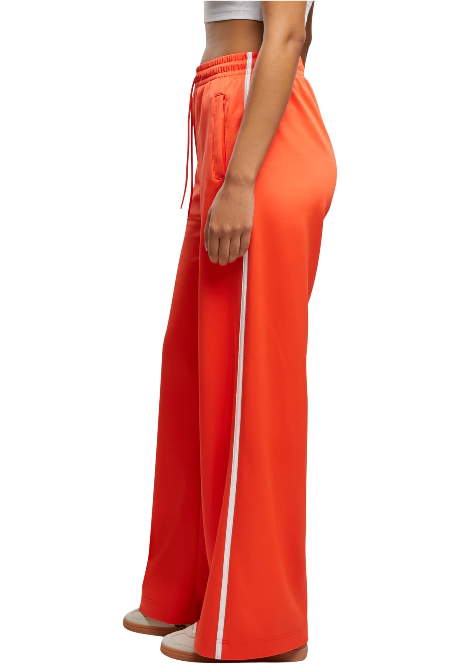 Urban Classics Tb7136-ladies Wide Leg Track Pants - Spodnie dresowe Kobiety