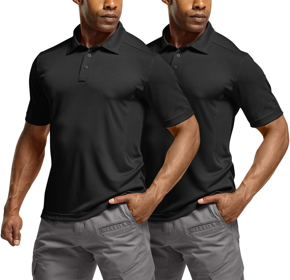CQRmens Work Polos Tactical Tops