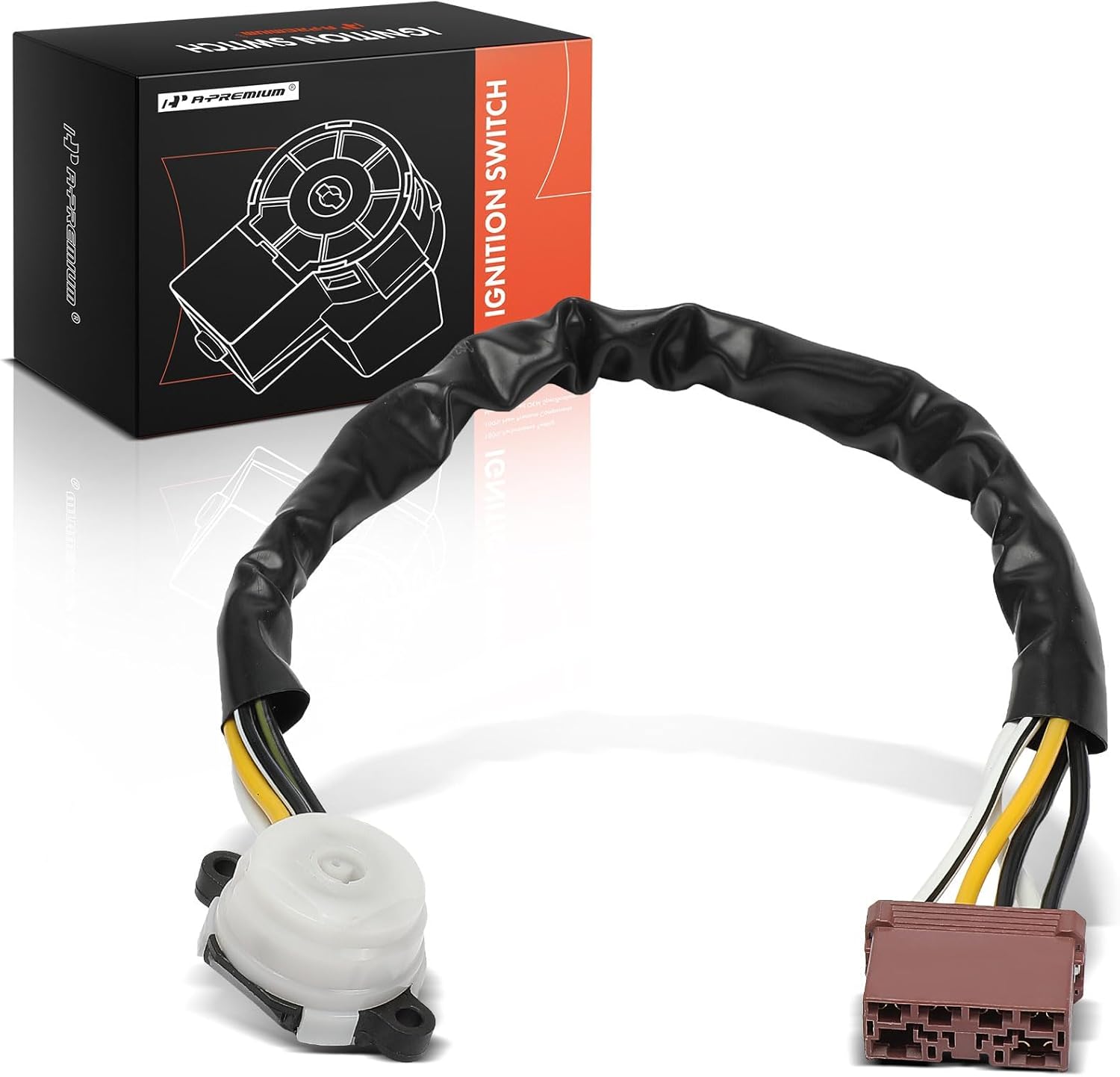 A-Premium 5 Blades Ignition Starter Switch Compatible with Honda Accord 1998-2002 & Acura TL 1999-2003, CL 2001-2003
