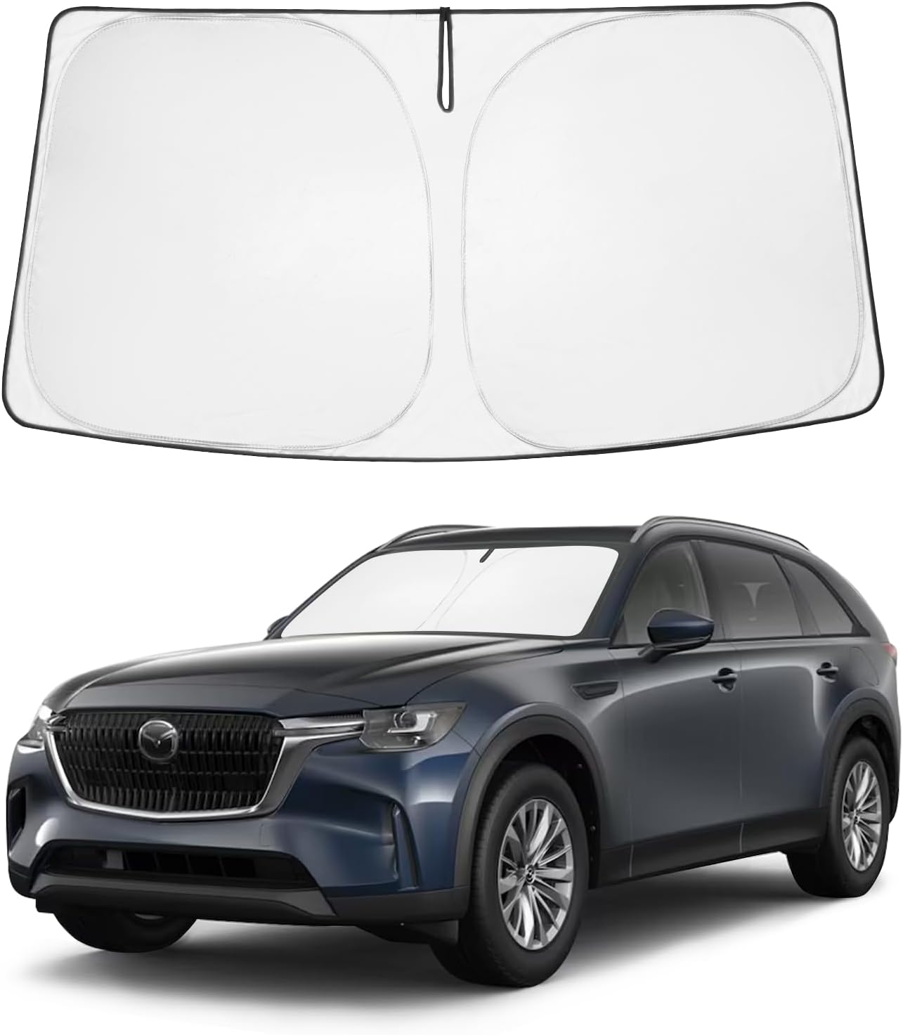 Proadsy 2024 Upgrade Front Windshield Sun Shade Foldable Sunshade