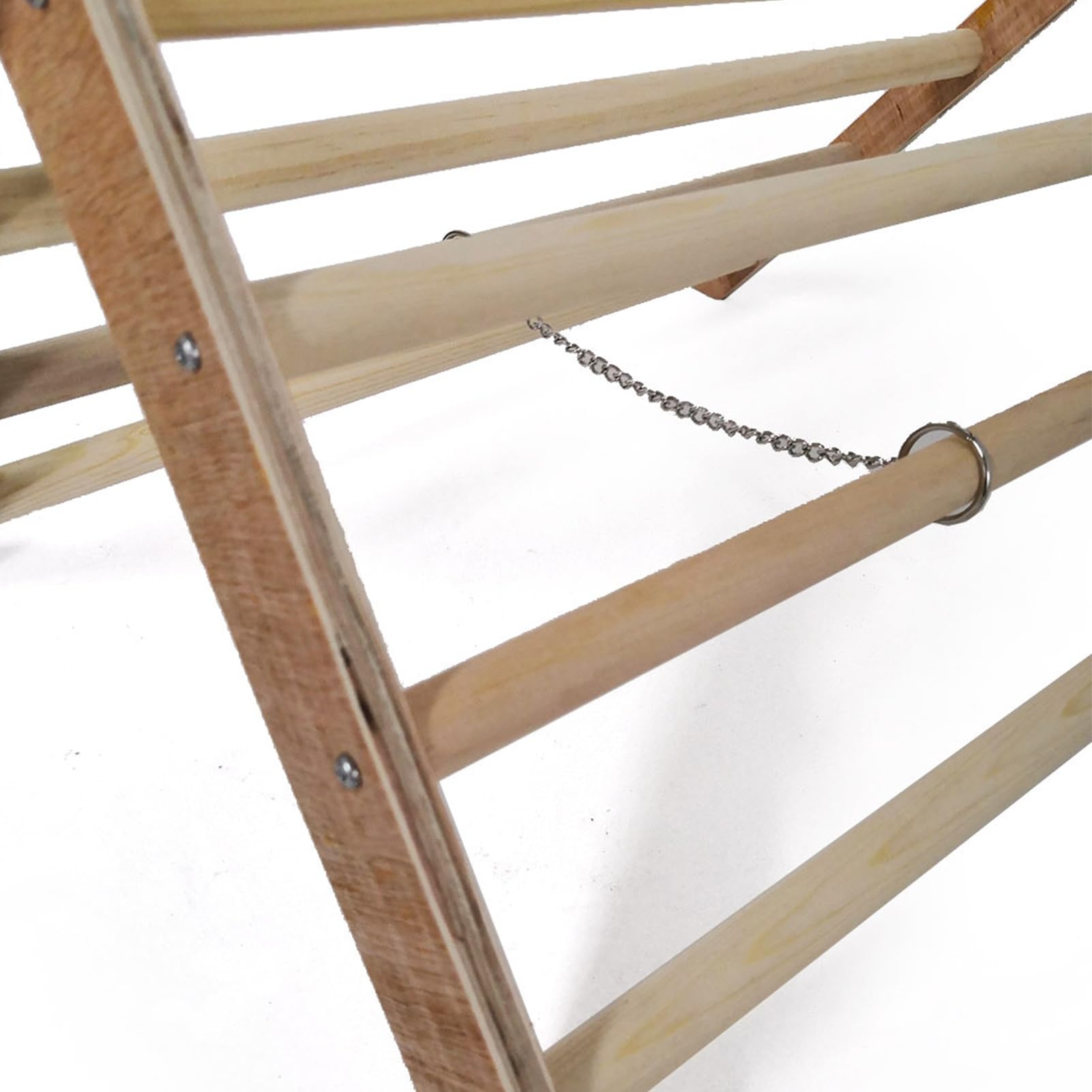 Kükenbarsch – Hühnerständer-Holzspielzeug | Trainingszubehör für den Hühnerstall aus Holz für Küken, und Aras
