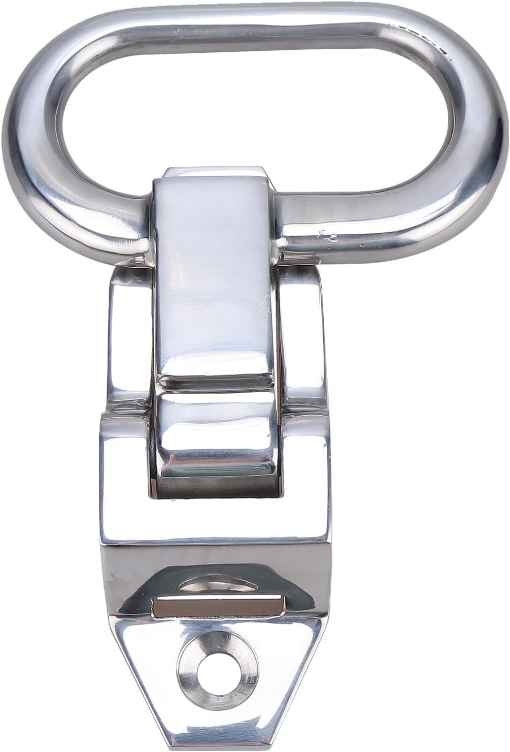 NovelBee 2pcs Folding Trailer Steps,316 Stainless Steel Folding Flip up Step,Multi-Purpose Step Safety Folding Grab for Boat,Trailer,Truck,Camper,RV