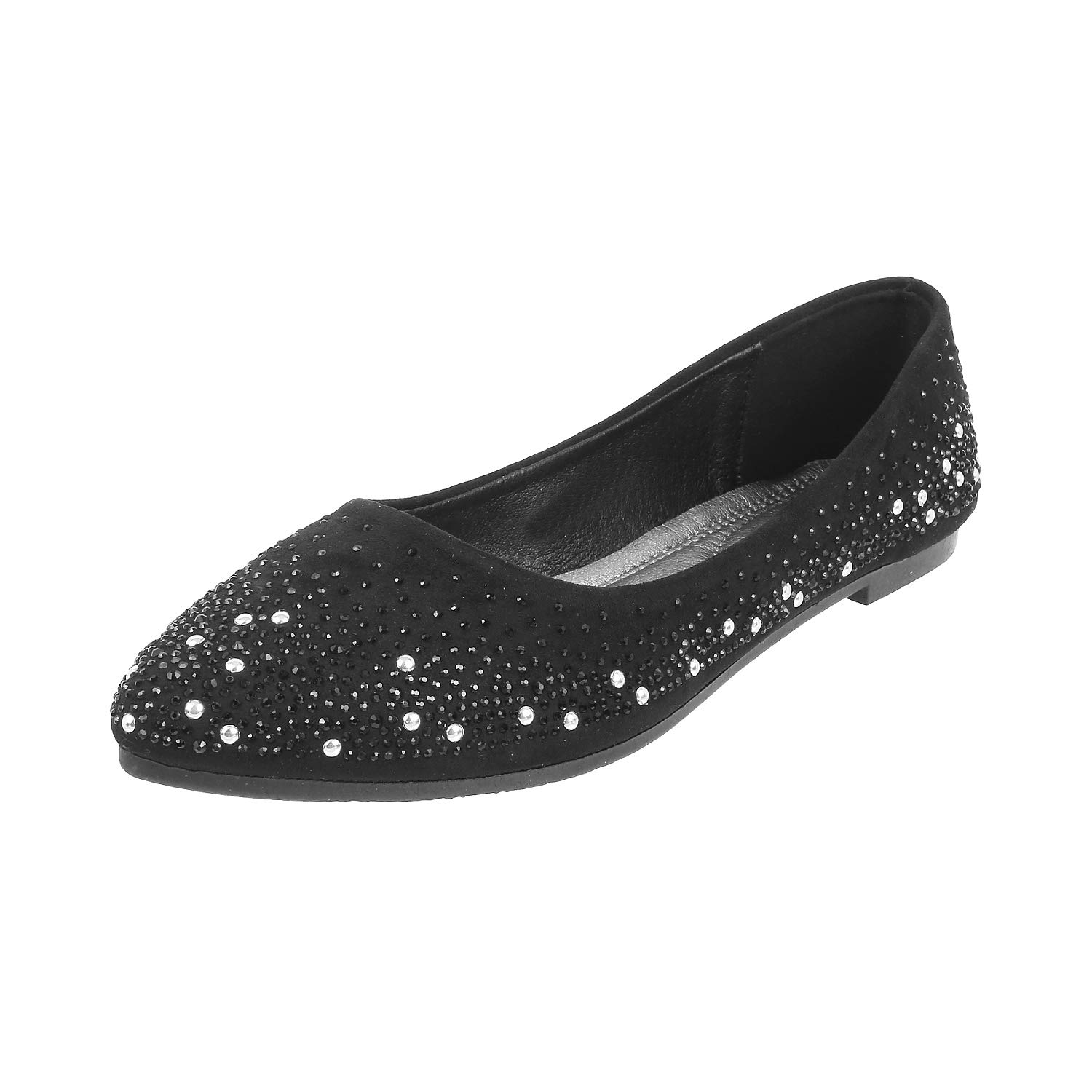 Mochi Womens Synthetic Black Ballerinas (Size (7 UK (40 EU)) (B083NNFLL2) Amazon Price History, Amazon Price Tracker