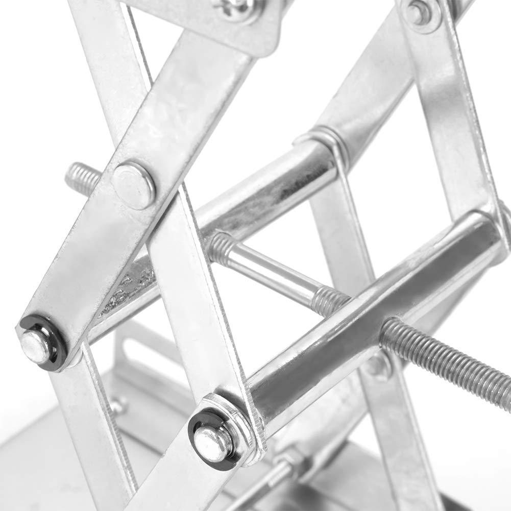 Piattaforma elevatrice da laboratorio in acciaio inossidabile |Supporto per forbici 150 * 150 * 250 mm |Ossidazione - Attrezzature da laboratorio per prove di
