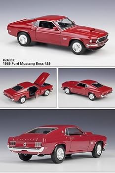 1/24 1969 Ford Mustang Boss 429 （カスタム品） Welly 1:24 1969 Ford Mustang Boss 429, Cars - Amazon Canada