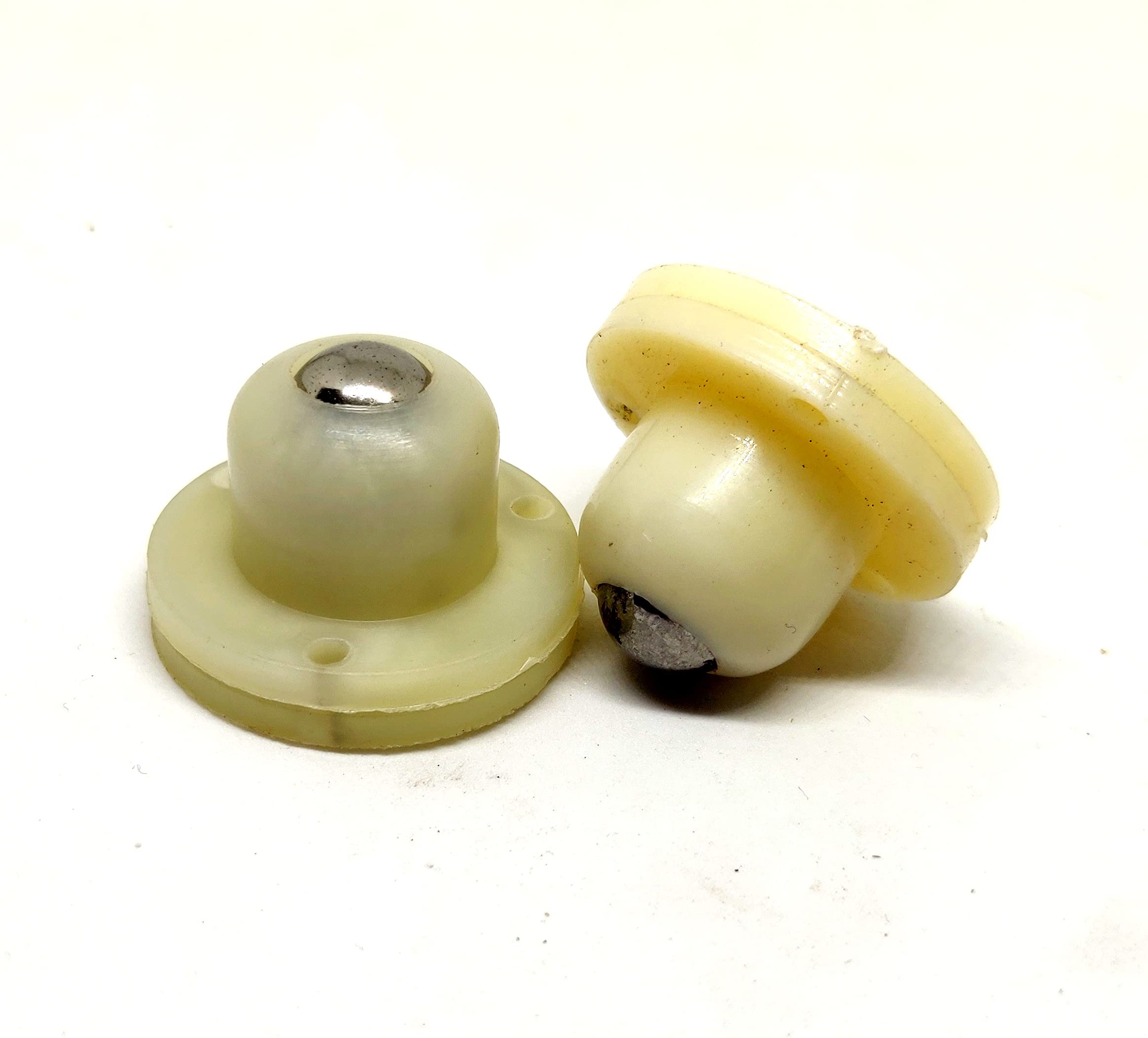 2pcs Universal Swivel Caster Wheel size 23 x 35mm steel ball wheel for robot smart car bo motor