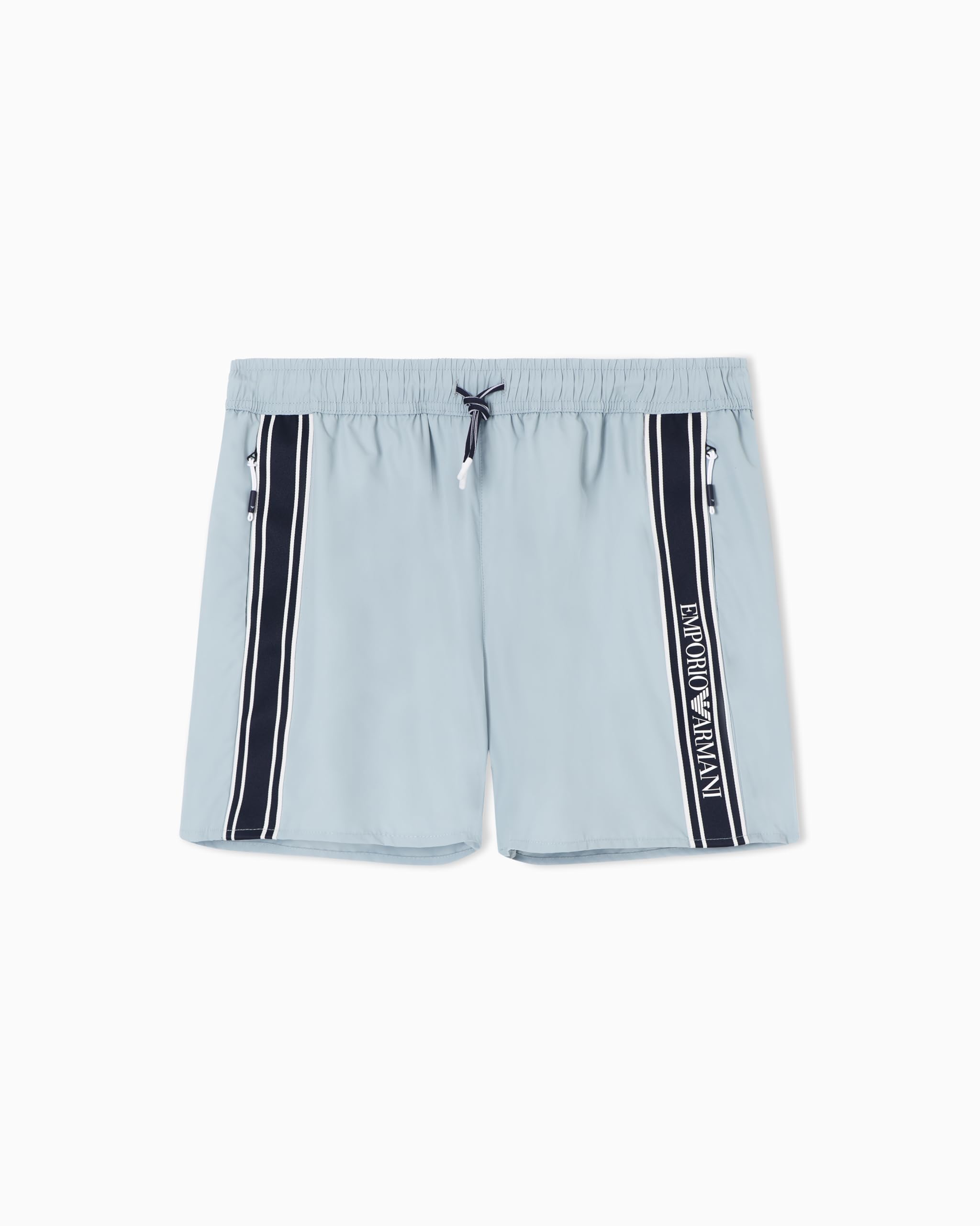 Emporio Armani Herren Slate Logotape Boxer Blau M