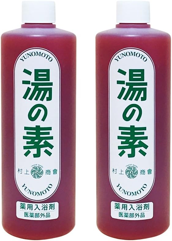 Amazon 薬用入浴剤 湯の素 医薬部外品 490g 約50回分 2本入 村上商会 液体入浴剤 バスオイル 通販