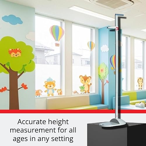 Miniatura 5 de seca 213 Estadiómetro portátil – Varilla de medición de altura móvil para adultos, niños y bebés – Grado médico, fácil montaje, rango de 7.9 – 80.7